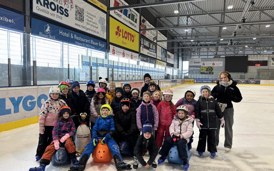 Eislaufen mit den Klassen 2a und 2b